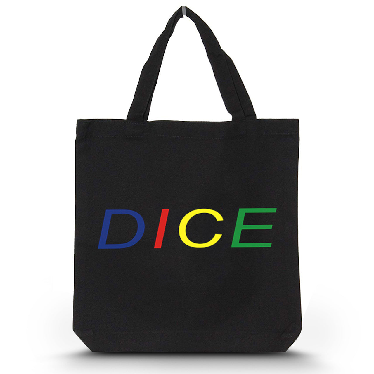 DICE Tote Bag - 10x12" Canvas Black