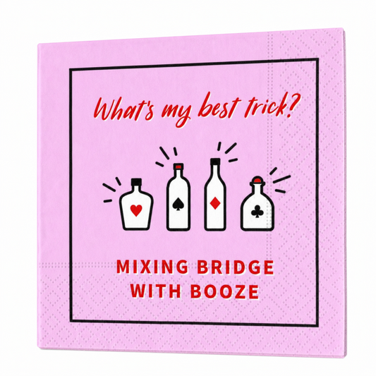 Bridge napkins detail