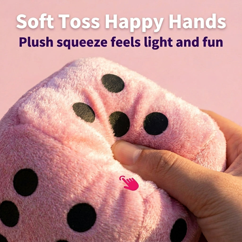 Soft toss, happy hands — plush squeeze feels light and fun