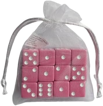 Dice 16mm - 12 Pack - Multiple Color Options