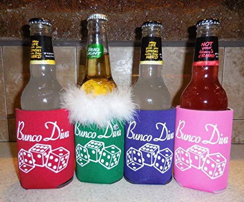 Bunco Diva Coozie color detail