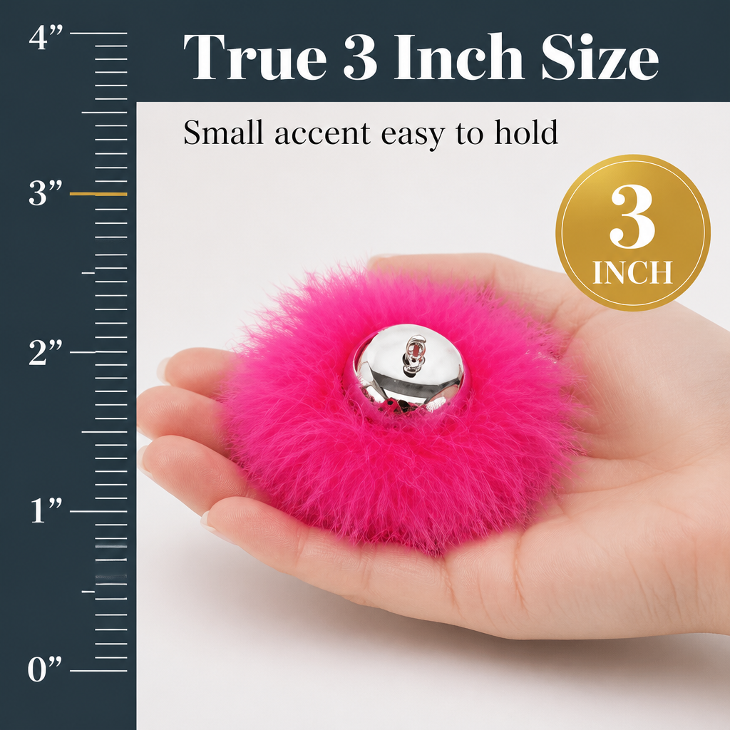 Marabou bell color options infographic