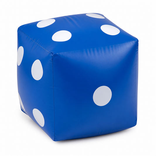 Jumbo 12 inch inflatable dice - hero