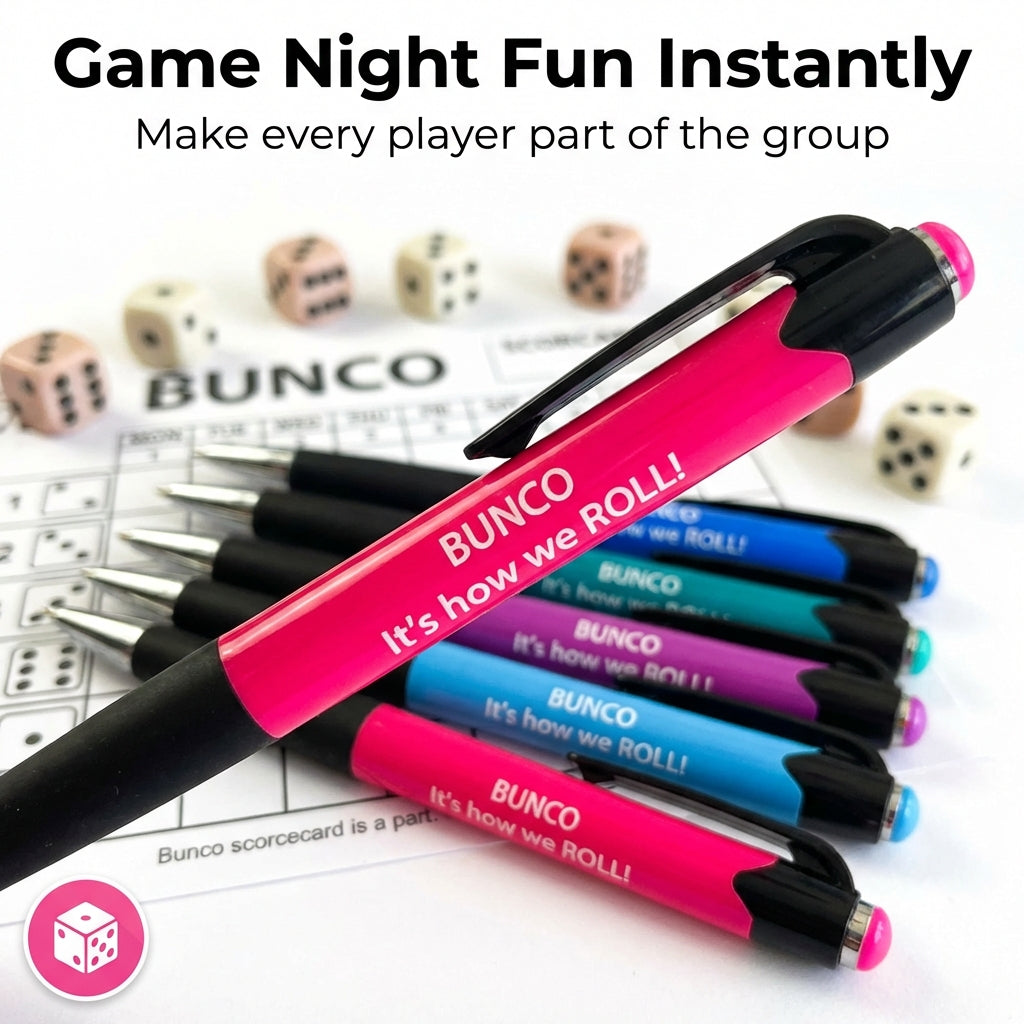 Bunco pens feature highlights