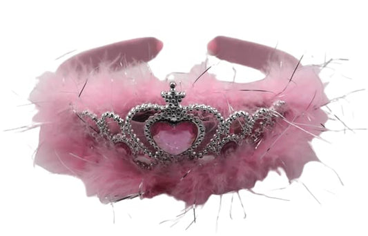 Bunco Light-Up Tiara - Pink with LED Lights