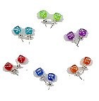 Dice Earrings 5mm - Surgical Steel