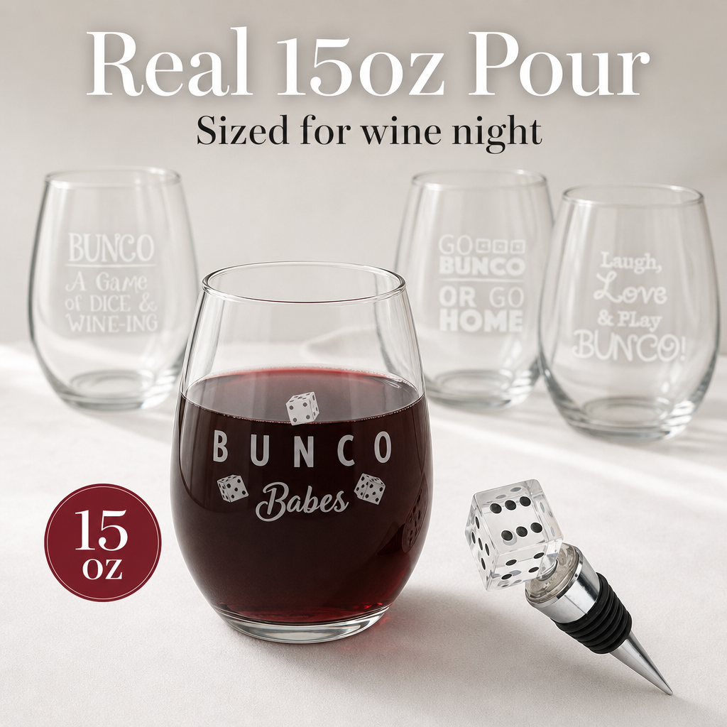 Real 15oz pour - sized for wine night