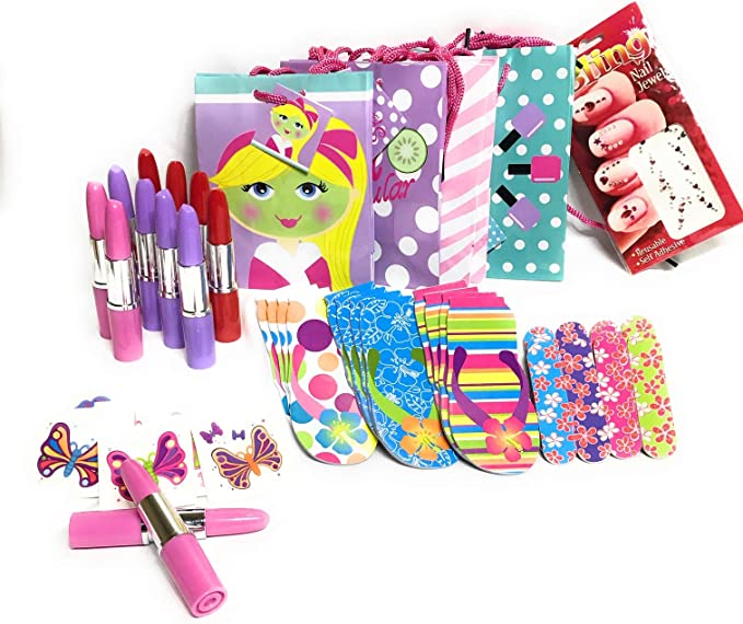 Spa Party Kit - 60 Pieces for 12 Guests