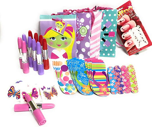 Spa Party Kit - 60 Pieces for 12 Guests